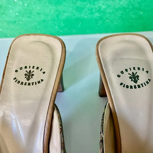 🇮🇹Cuoieria Fiorentina Italian designer shoes & purse. NEW. Sz 36/6.5